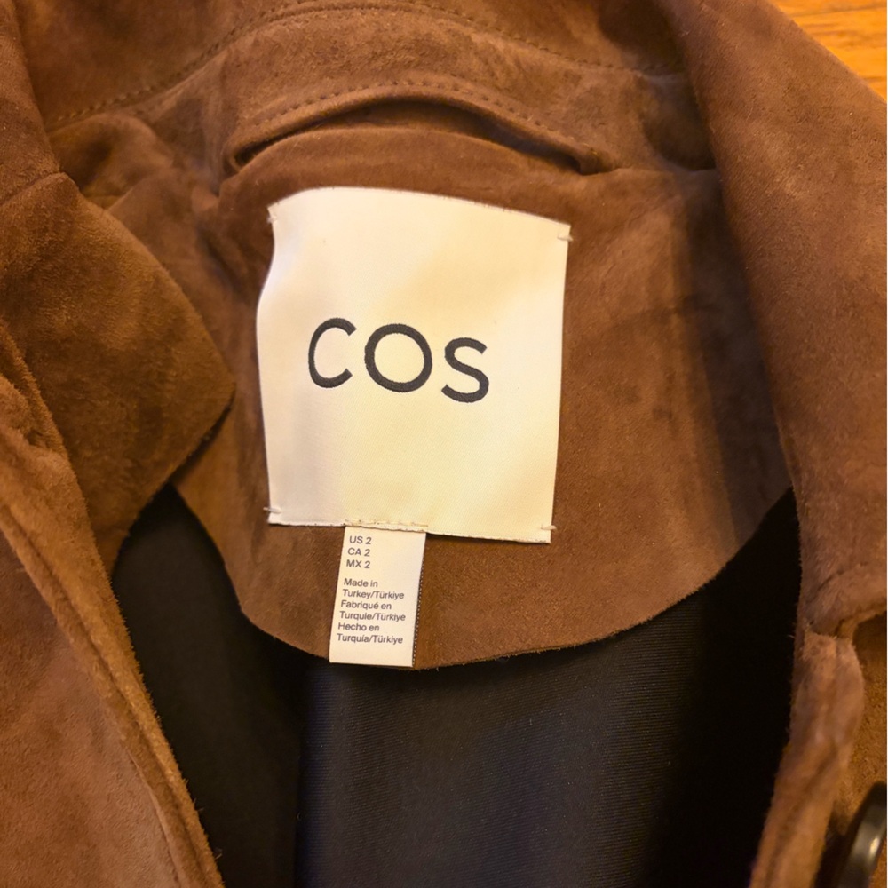 Cos Tan Suede Jacket - image 5